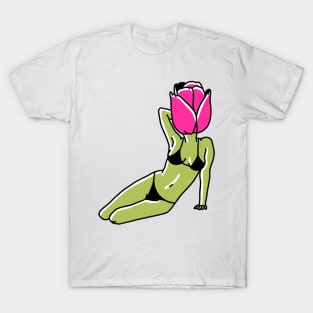 Flower Lady T-Shirt